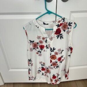 Business casual sleeveless top